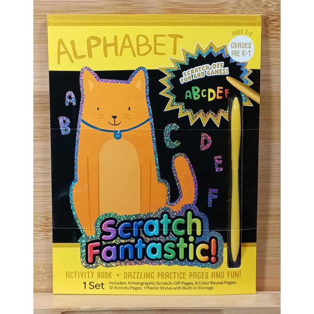 Scratch Fantastic! Alphabet Activity Book with Stylus
